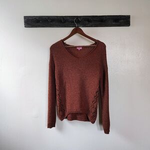 mi ami for Francesca's Crochet Style Sweater